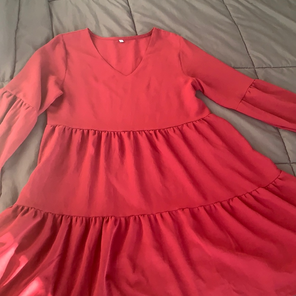 Mini Maroon dress